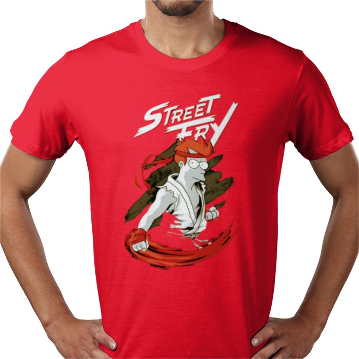 Futurama x Street Fighter - Street Fry T-shirt