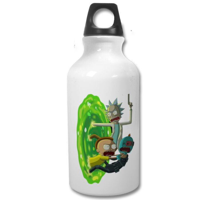 Rick & Morty - Mr Meeseeks Portal Water Bottle