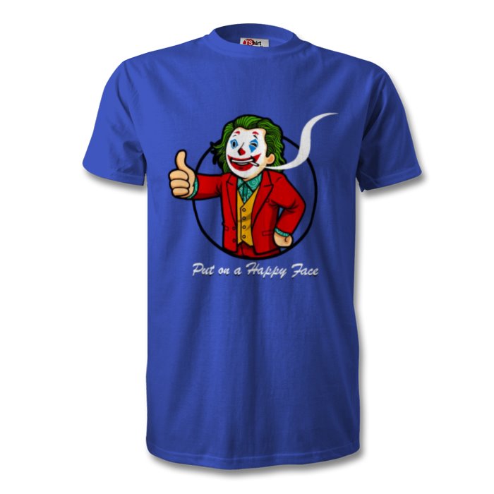 Fallout & Joker - Put On A Happy Face T-shirt