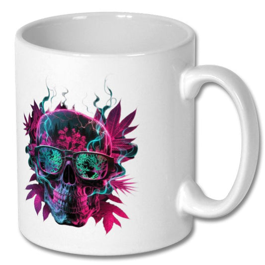 Skull Leaf Mug
