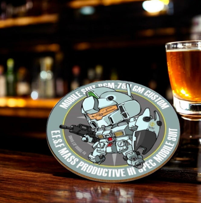 Gundam Wing No.2 Round Coasters