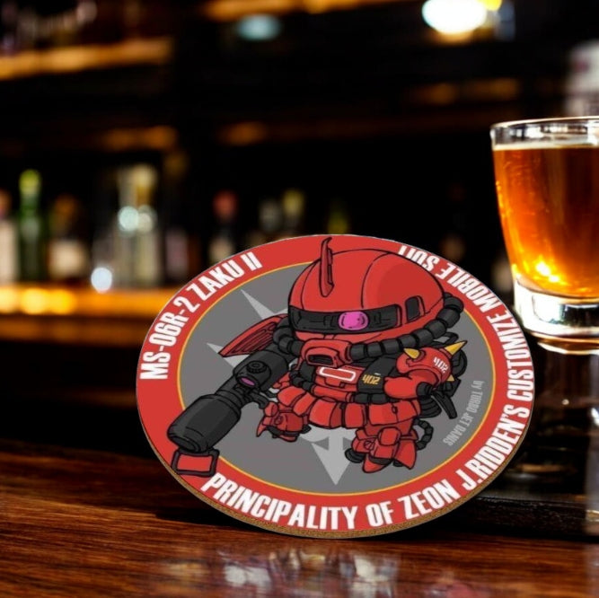 Gundam Wing No.4 Round Coasters