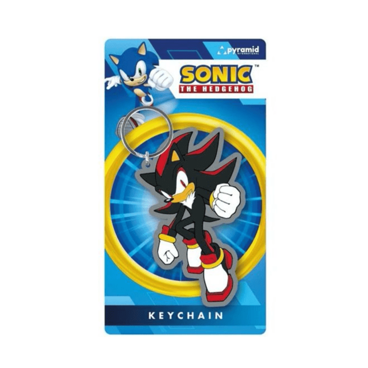 Shadow the Hedgehog Rubber Keychain | Sonic Gift
