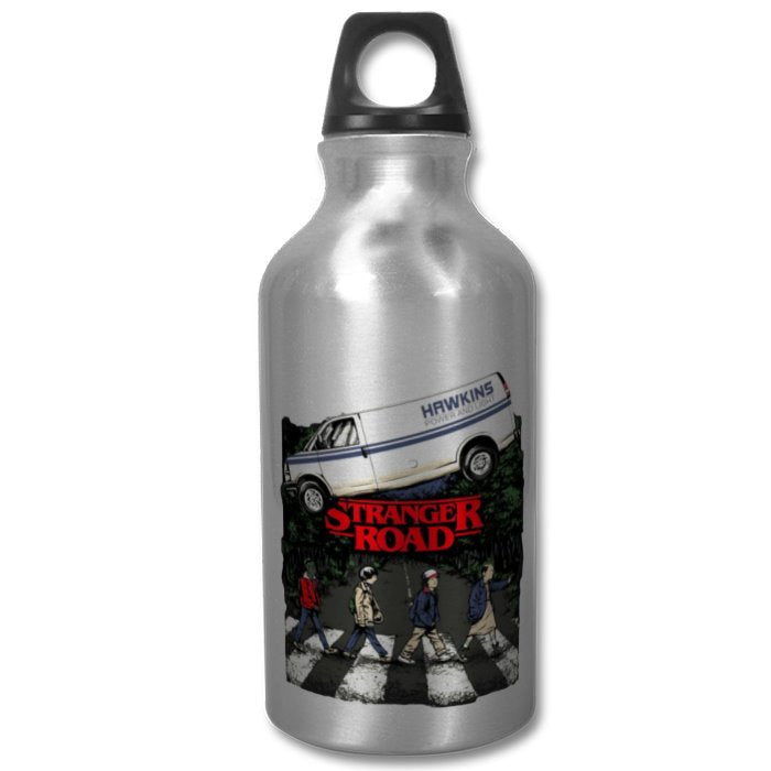 Stranger Things & The Beatles - Abbey Road Water Bottle