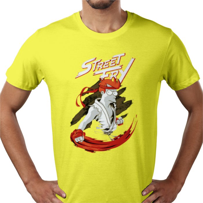 Futurama x Street Fighter - Street Fry T-shirt