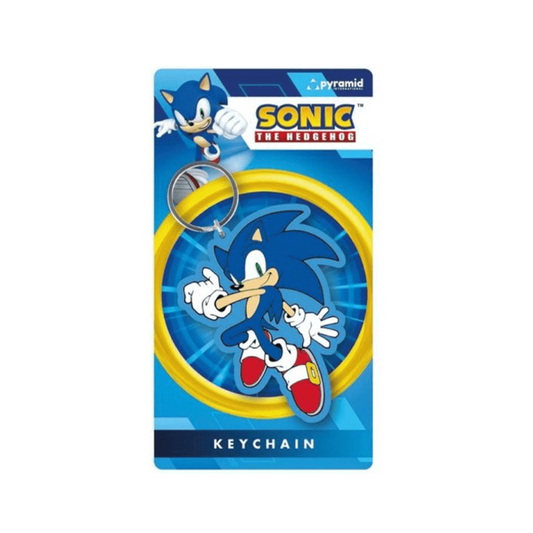 Sonic the Hedgehog Rubber Keychain | Sega Gaming Gift