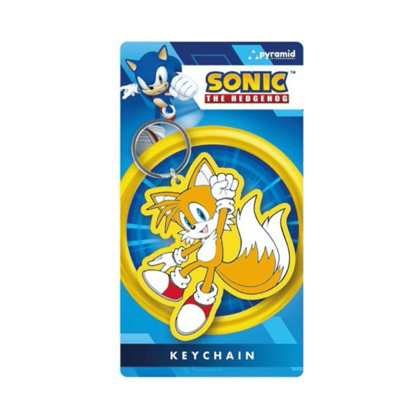 Tails Rubber Keychain | Sonic the Hedgehog Gift