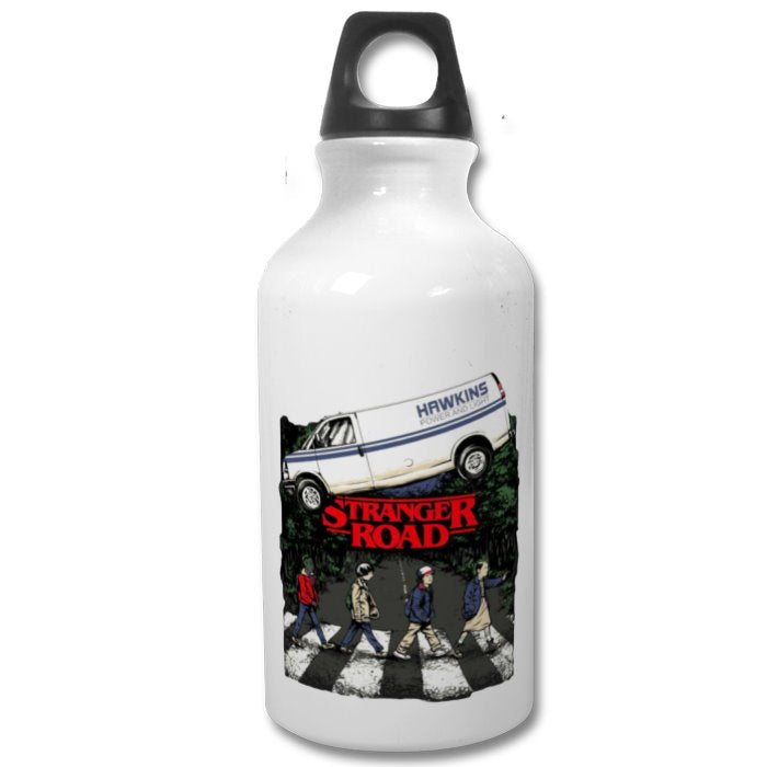 Stranger Things & The Beatles - Abbey Road Water Bottle