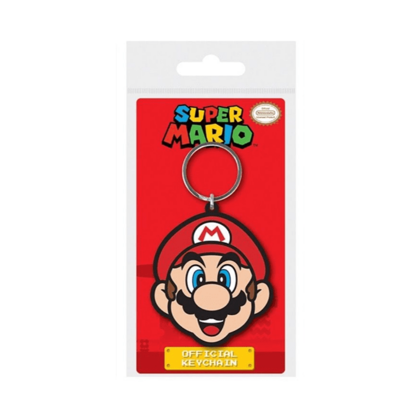 Super Mario Rubber Keychain | Nintendo Gaming Gift