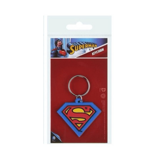 Superman Symbol Rubber Keychain | DC Comics Gift