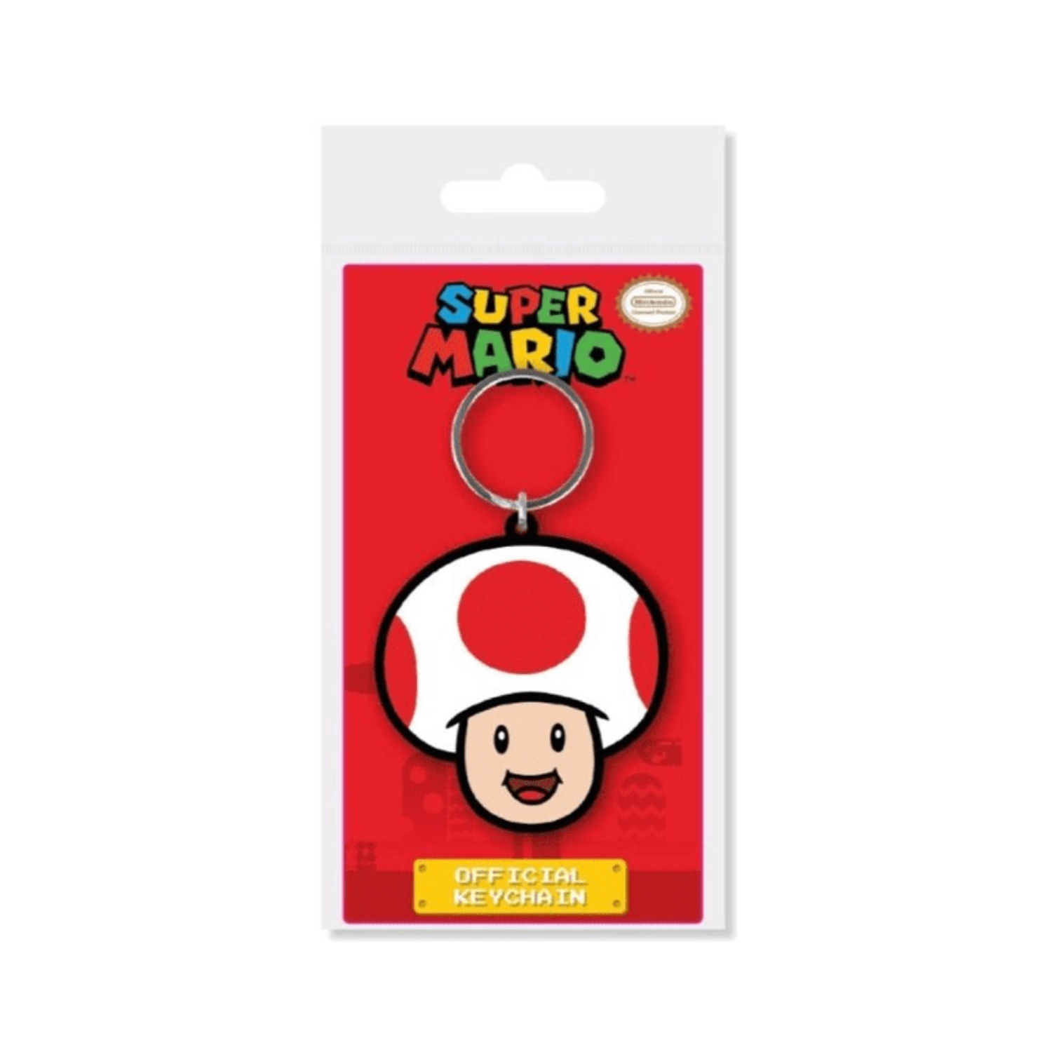 Toad Rubber Keychain | Nintendo Mario Gift | Camden CustomZ