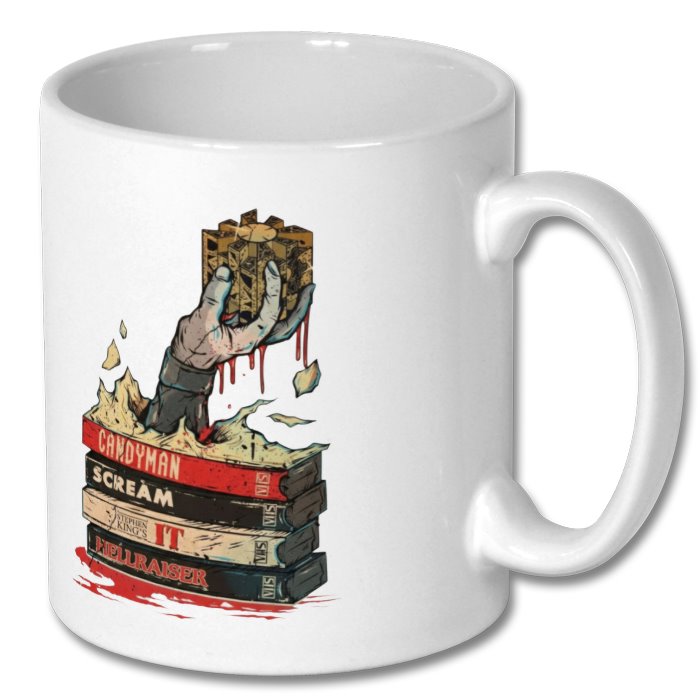 VHS Horror Tapes Hellraiser Theme Mug