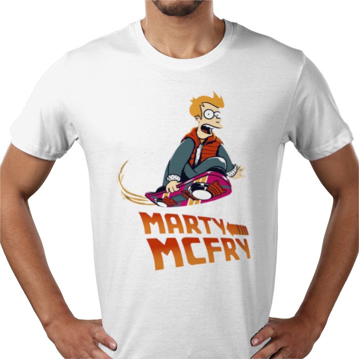 Futurama x Back To The Future - Marty McFry T-shirt