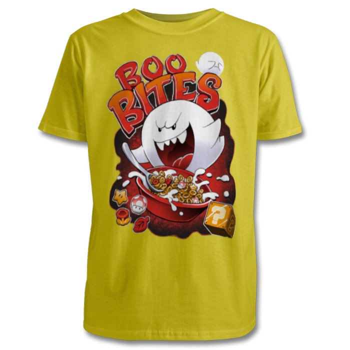 Super Mario Bro's - Boo Bites Cereal T-shirt