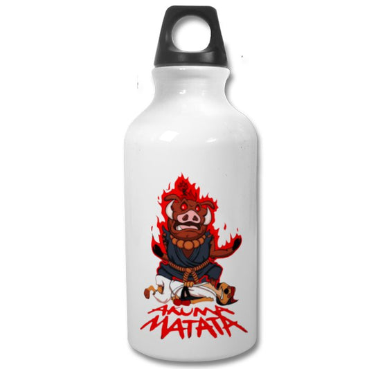 Timone & Pumba x Street Fighter - Akuma Mutata Water Bottle