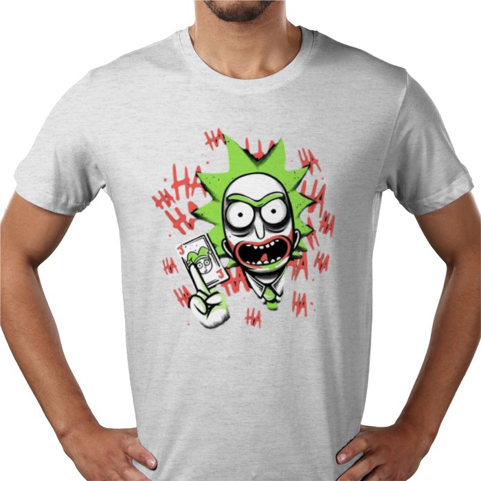 Rick & Morty x Batman - Laughing Rick T-shirt
