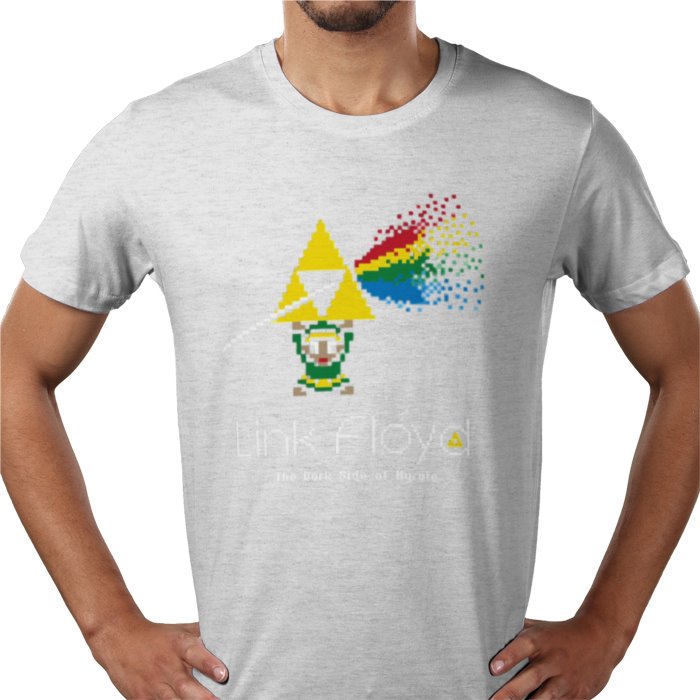 The Legend Of Zelda & Pink Floyd - Link Floyd T-shirt