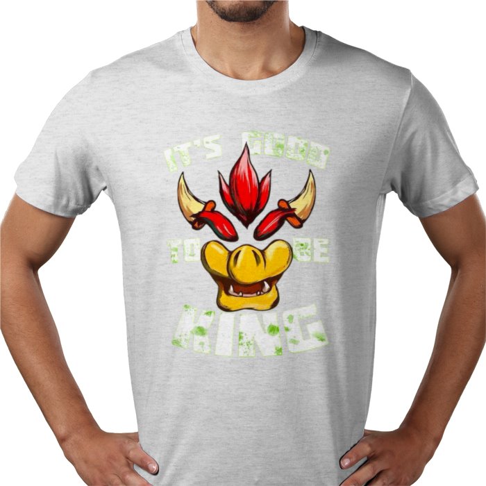 Super Mario Bro's - Its Good To Be King T-shirt
