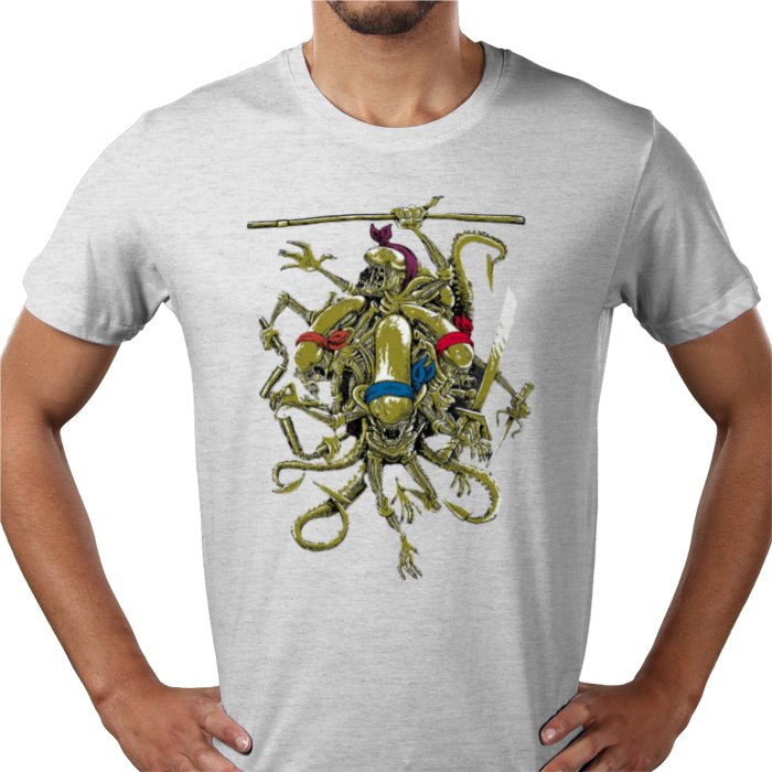 Aliens & Teenage Mutant Ninja Turtles - Teenage Mutant Xenomorph Ninja's T-shirt