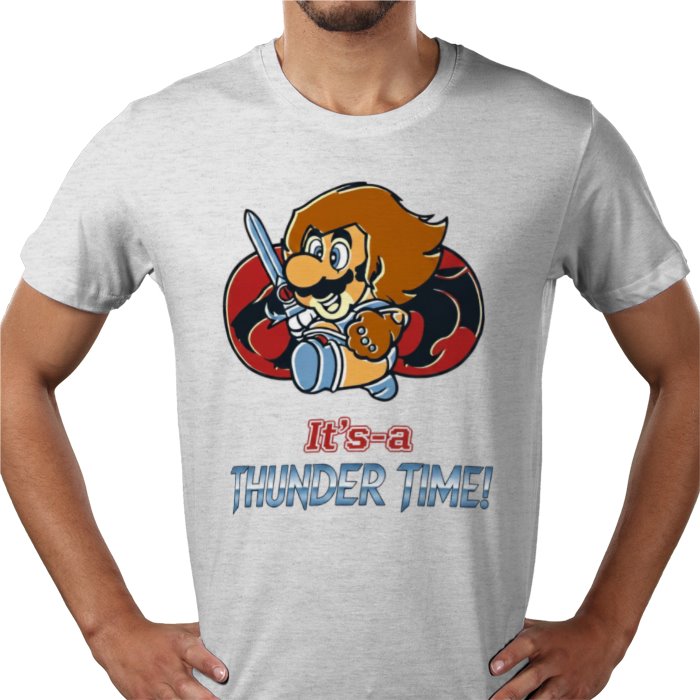 Super Mario x Thundercats - It's-a Thunder Time! T-shirt