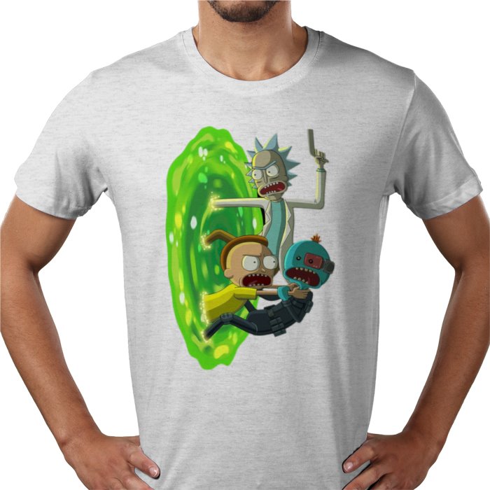 Rick & Morty - Mr Meeseeks Portal T-shirt