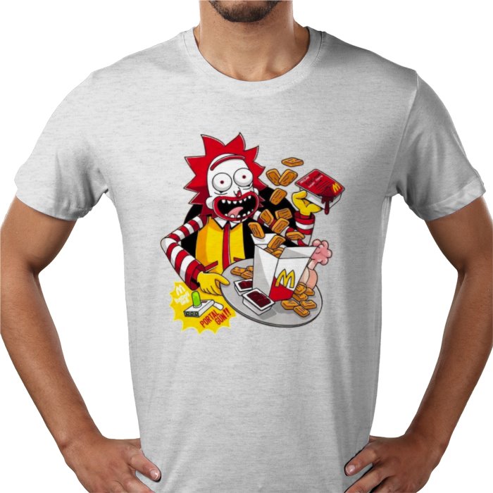 Rick & Morty & Mc Donald's - Rick Mc Donald T-shirt