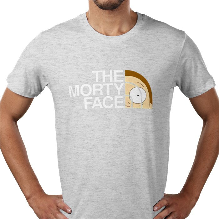 Rick & Morty x The North Face Parody - The Morty Face T-Shirt