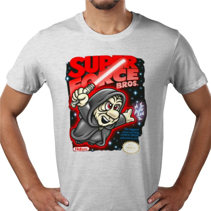 Super Mario Bro's & Star Wars - Super Force Bros T-shirt