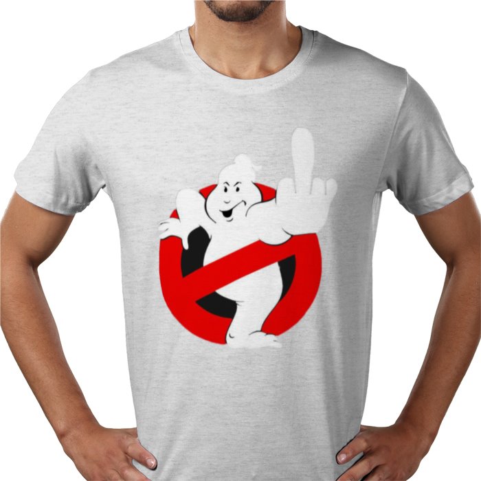 Ghostbusters - Rude Logo T-shirt