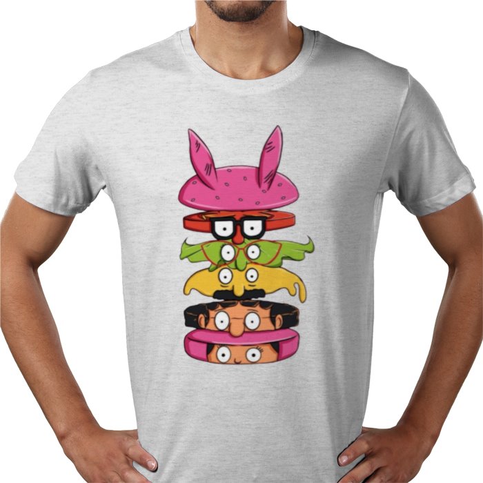 Bobs Burgers - Sliced Burger T-shirt