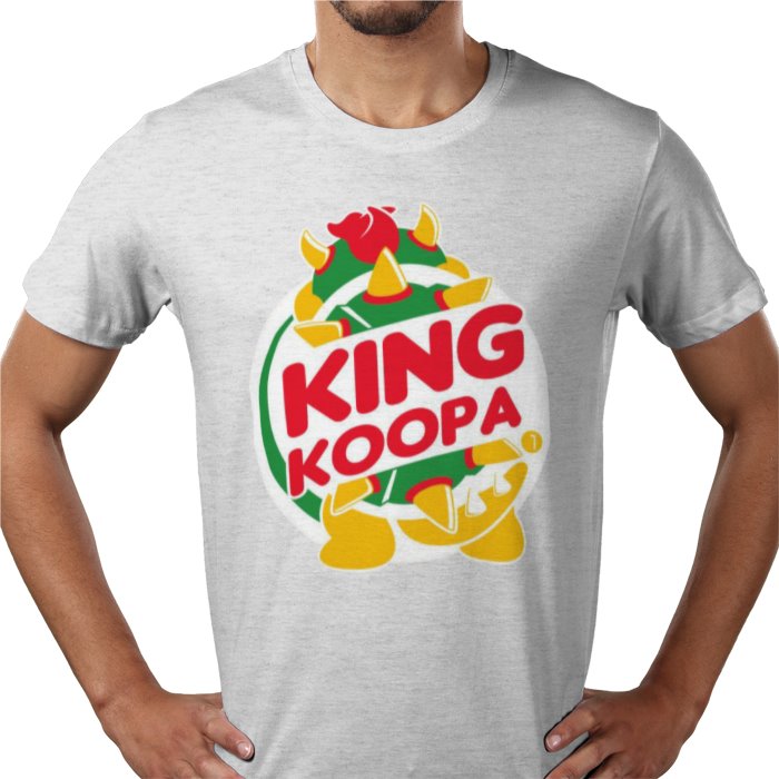 Super Mario Bro's & Burger King - King Koopa T-shirt