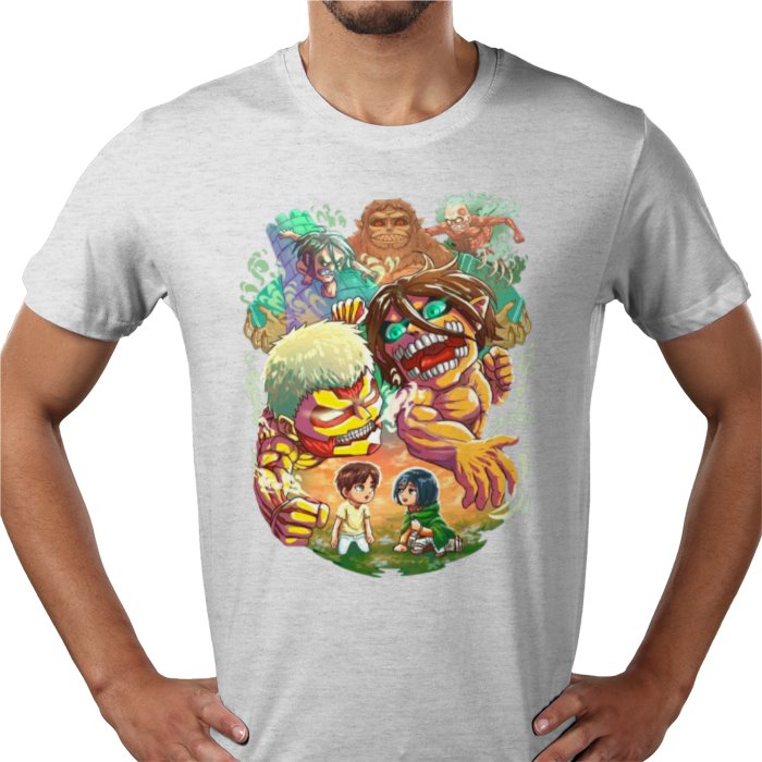 Attack On Titan Theme T-Shirt | Survey Corps Anime Tee