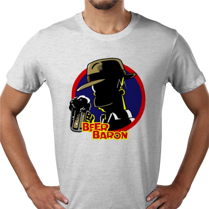 The Simpsons & Dick Tracey - Beer Baron T-shirt