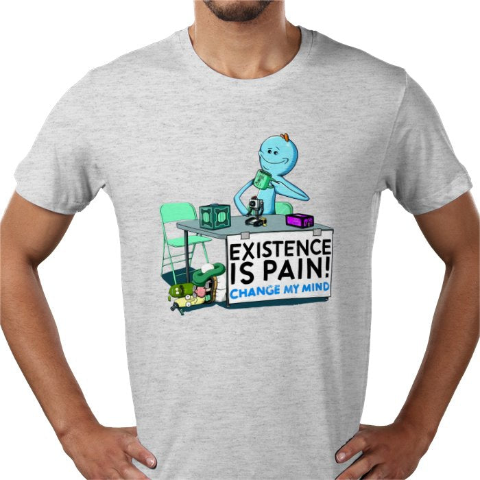 Rick & Morty - Life is Pain... Change My Mind T-Shirt