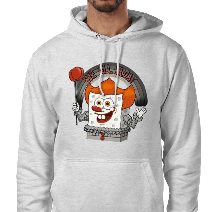Pennywise IT x SpongeBob Square Pants - We All Float Pocket Hoodie