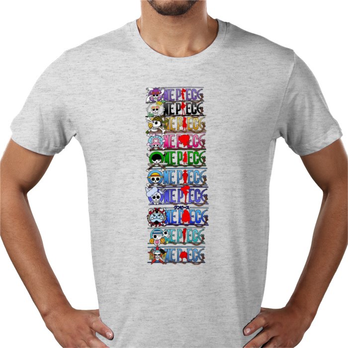 One Piece - Stacked Logo T-Shirt
