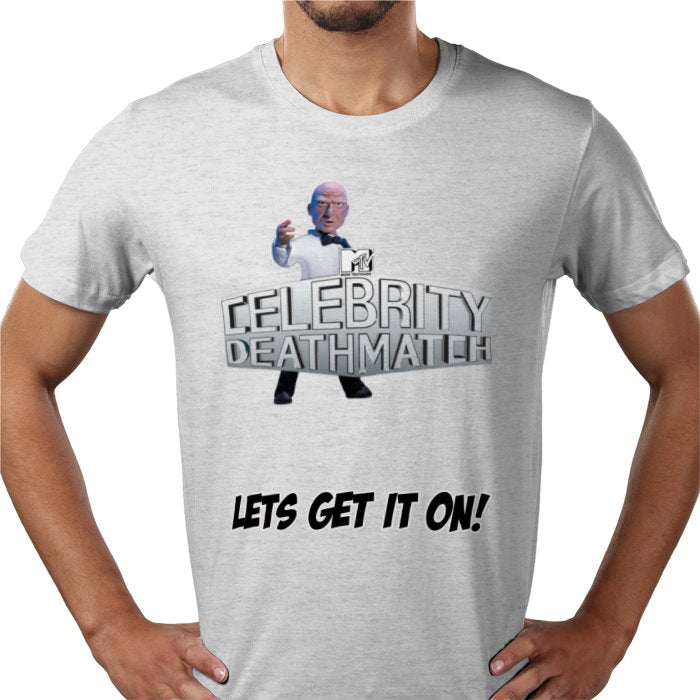 Celebrity Death Match - Lets Get It On T-shirt