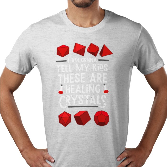 Dungeons & Dragons Healing Crystals T-Shirt