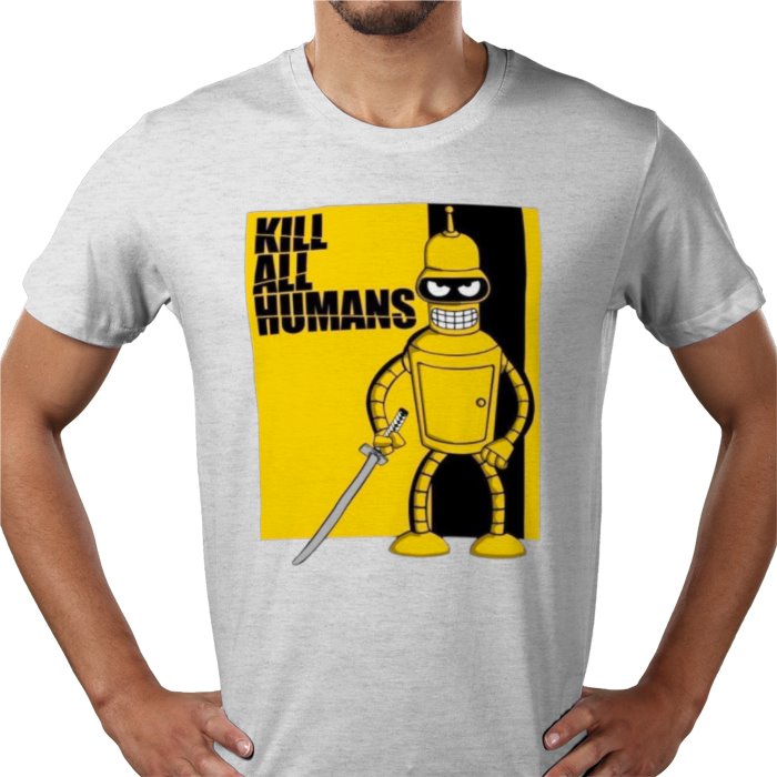Futurama x Kill Bill - Kill All Humans T-shirt