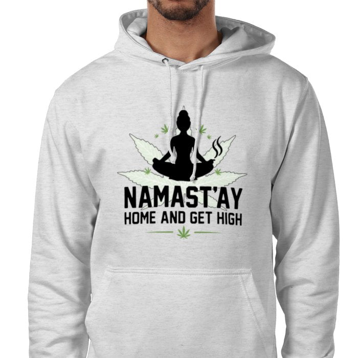 Namastay Home And Get High Hoodie