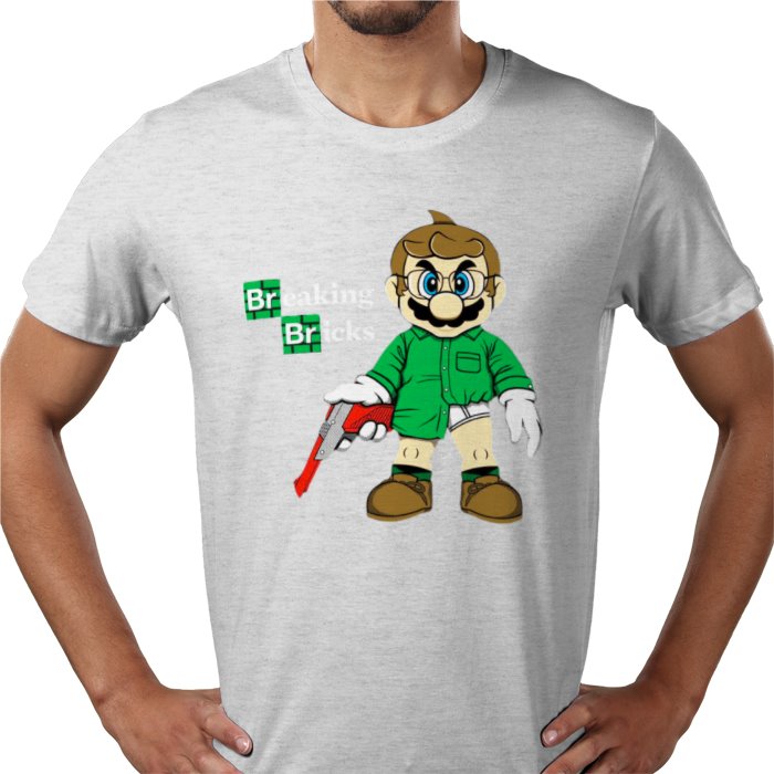 Super Mario x Breaking Bad - Breaking Bricks T-Shirt