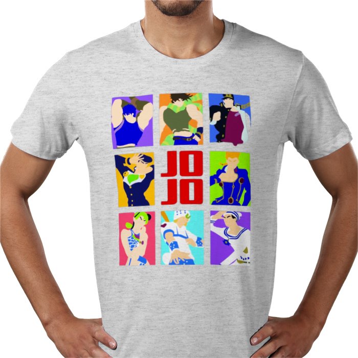 JoJo's Bizarre Adventure - Box Collage T-Shirt