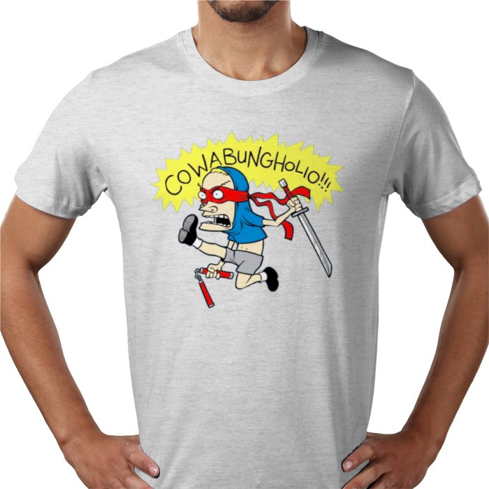 Beavis & Butt Head x Teenage Mutant Ninja Turtles - CowaBungHolio T-shirt