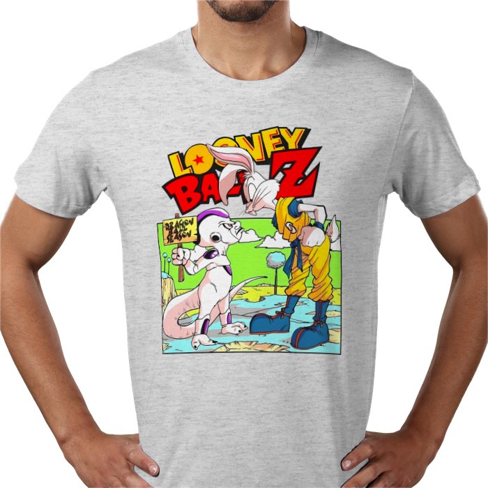 Looney Tunes x Dragon Ball Z Parody T-Shirt