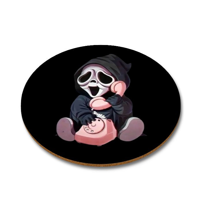 Baby Ghostface Round Coasters