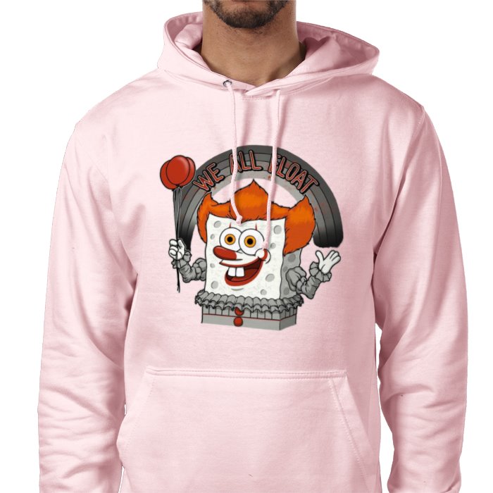 Pennywise IT x SpongeBob Square Pants - We All Float Pocket Hoodie