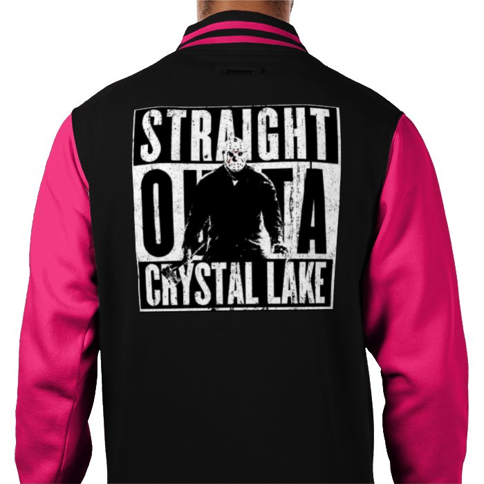 Friday 13th - Straight Outa Crystal Lake Varsity Jacket