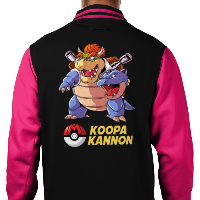Super Mario x Pokémon - Koopa Kannon Varsity Jacket