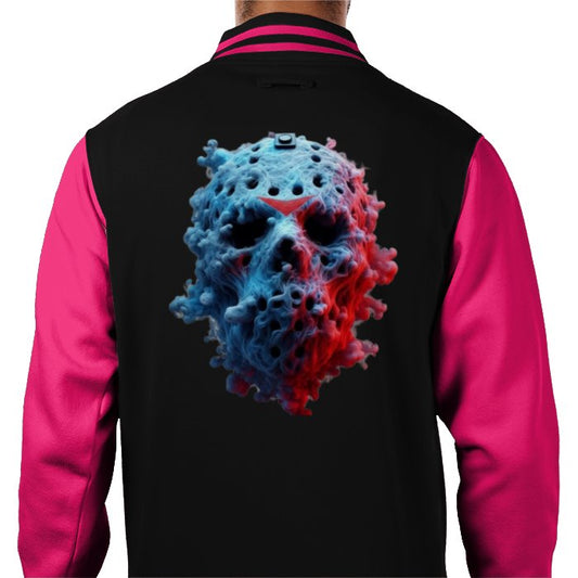 Friday 13th - Smoke Mask Varsity Jacket