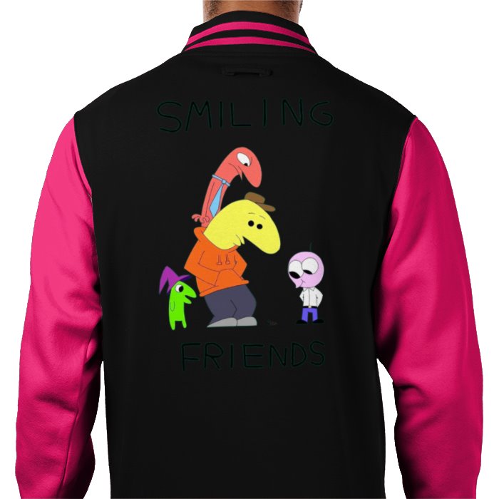Smiling Friends - Theme 1 Varsity Jacket